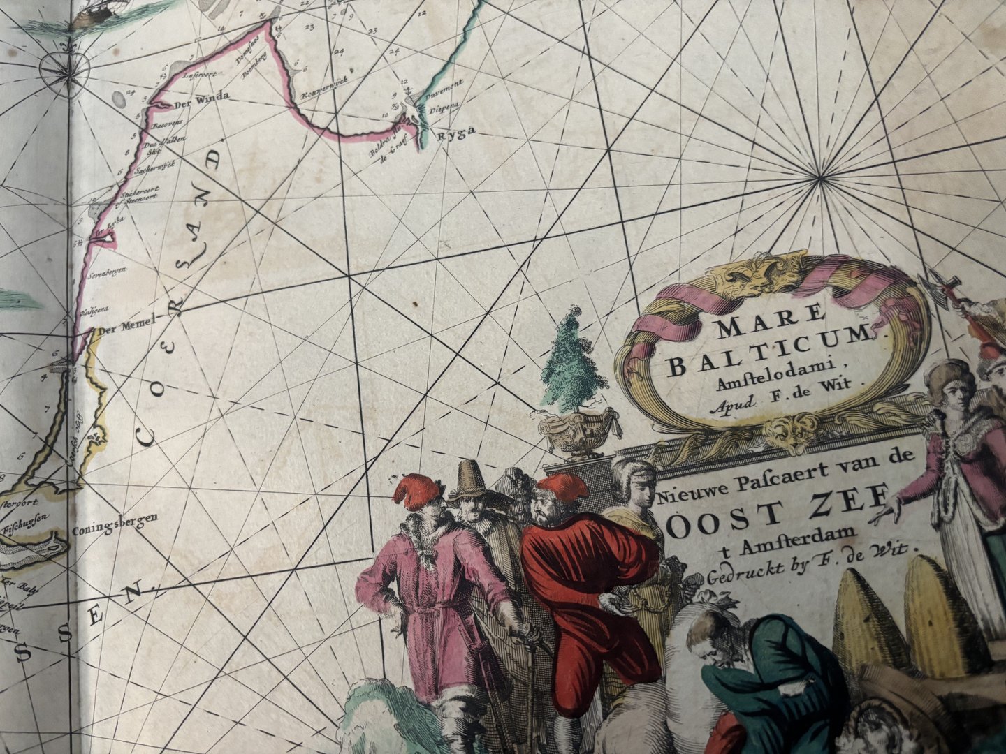 fragment dzieła ze zbiorów kartograficznych