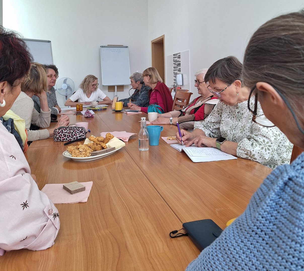 Seniorzy podczas warsztatów
