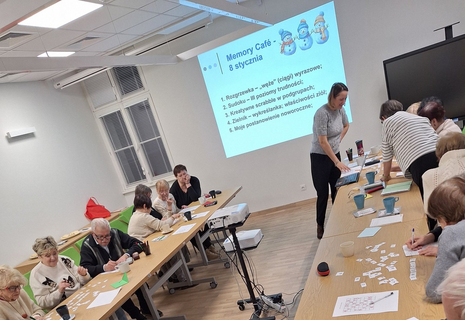 Zajęcia z ćwiczenia pamięci