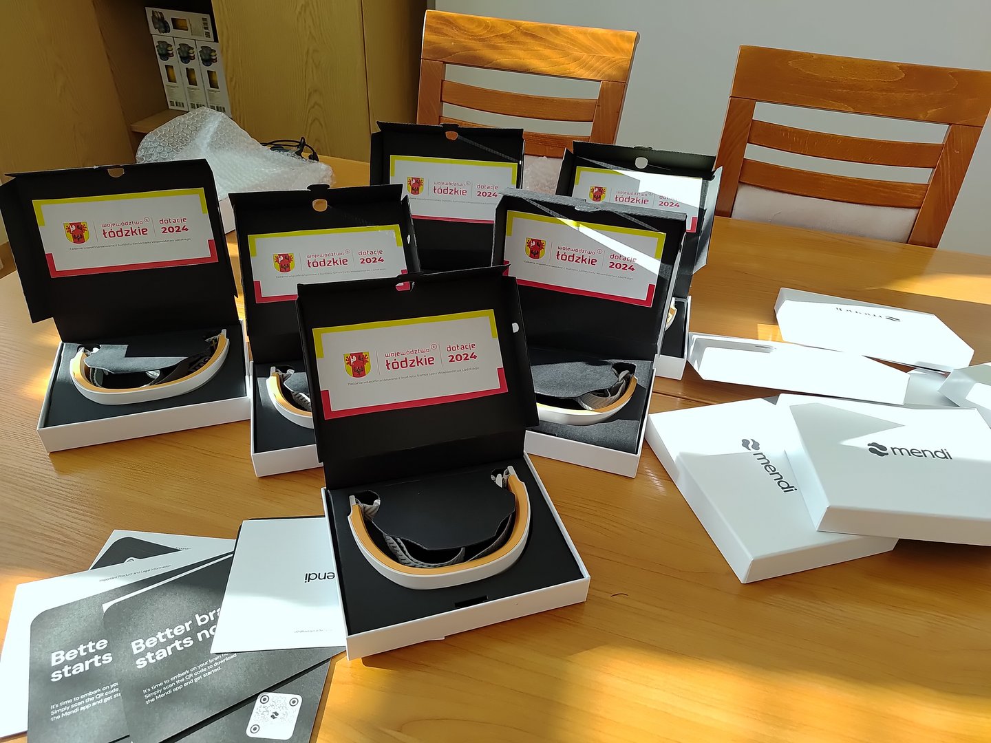 Sprzęt zakupiony w ramach projektu