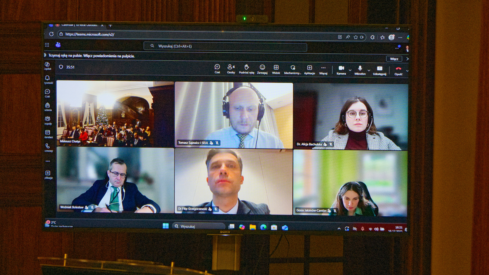 Online panel. Tomasz Sajewicz, Bolesław Woźniak, dr Filip Grzegorzewski, dr Małgorzata Jakimów, dr Alicja Bachulska