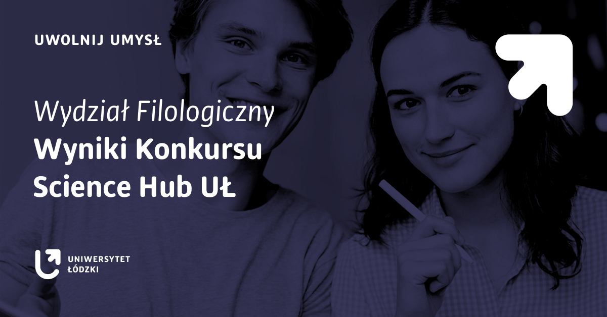 grafika Science Hub zwycięzcy Wydział Filologiczny