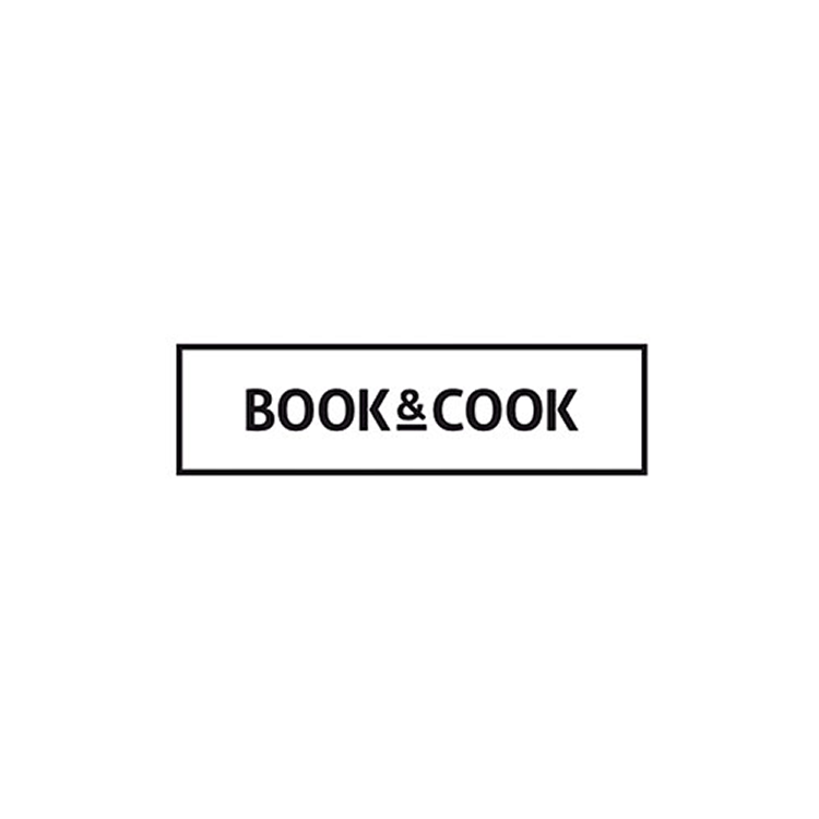 logotyp BOOK & COOK studio kulinarne