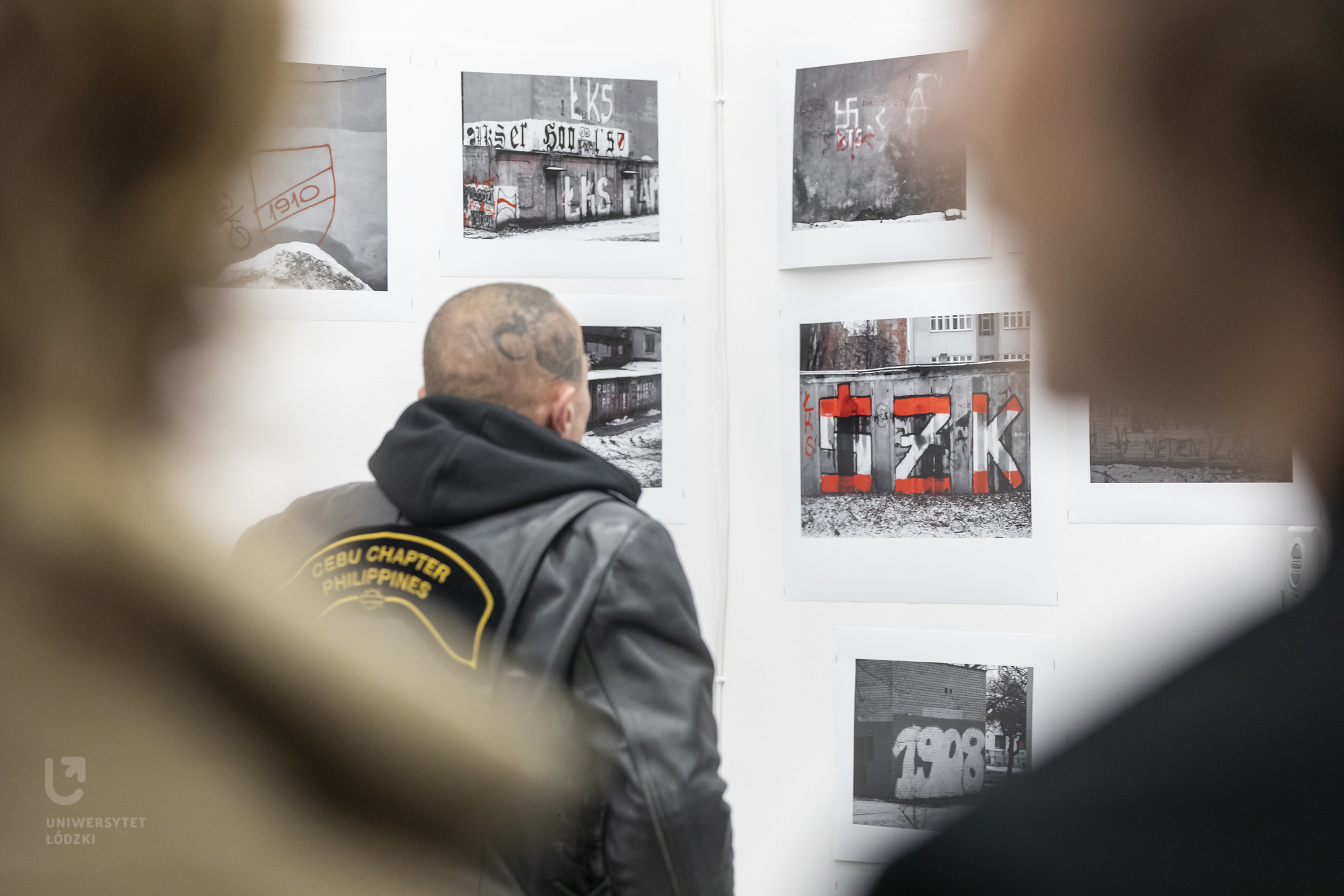 a photo from the exhibition opening