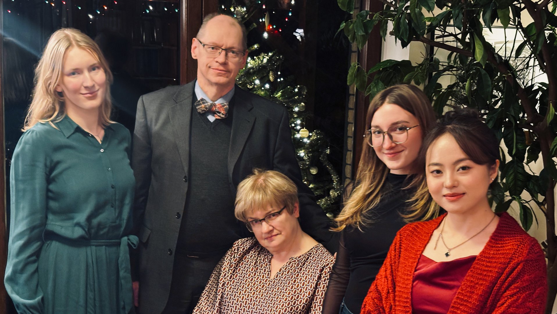 Wigilia u prof. Sitarskiego