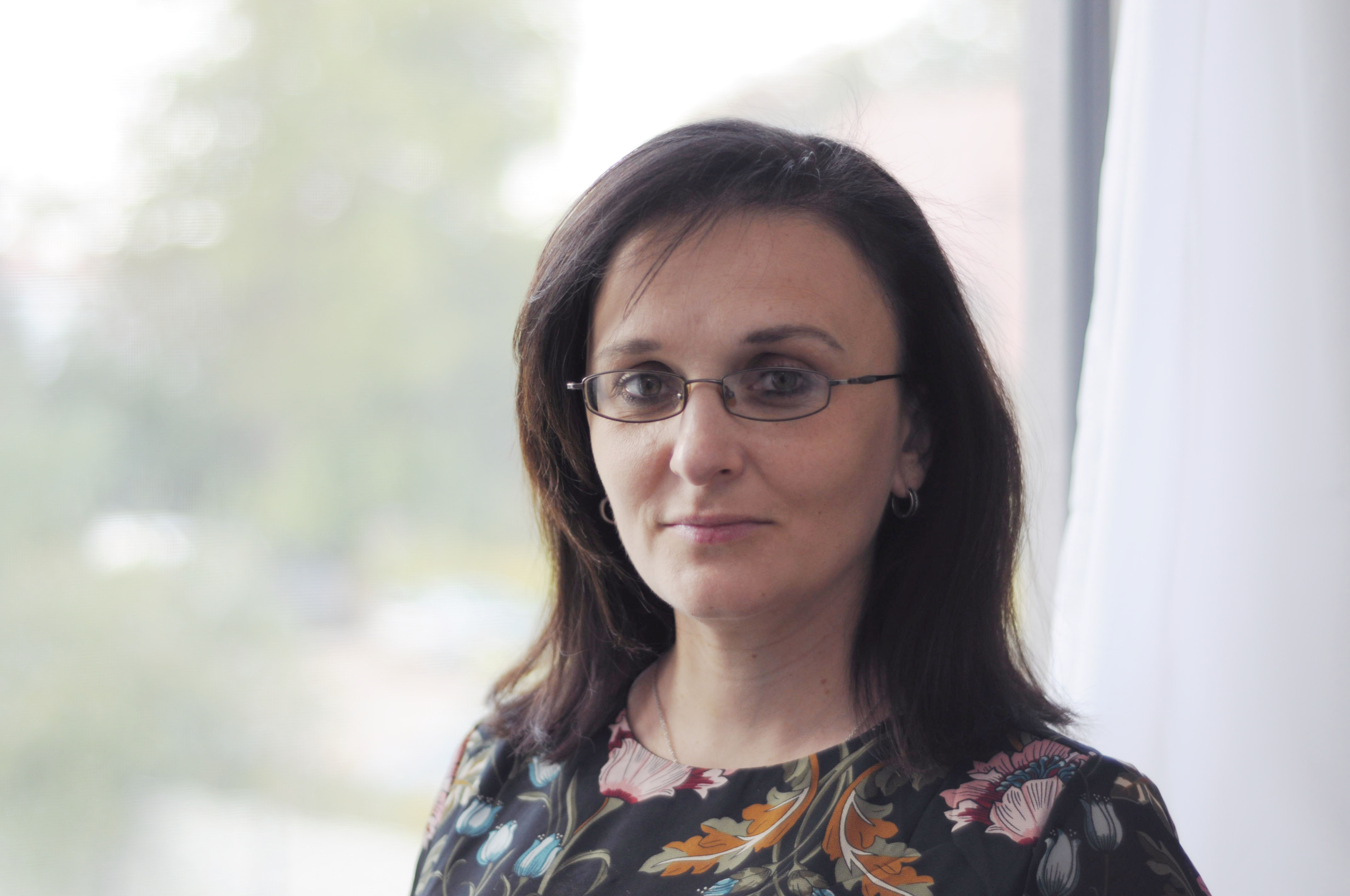 Dr hab. Agnieszka Robaszkiewicz, prof. UŁ z Katedry Biofizyki Ogólnej Wydziału Biologii i Ochrony Środowiska #UniLodz