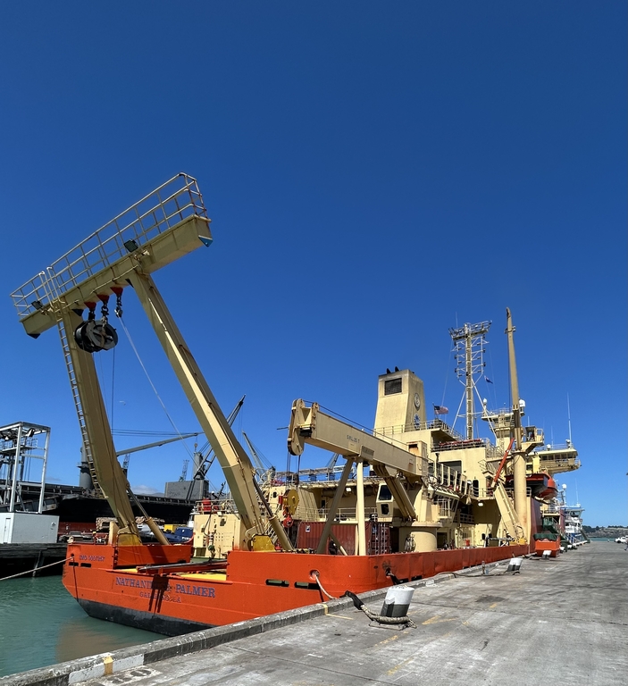 Photo of the research vessel
