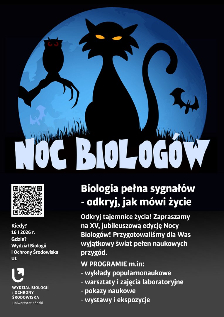 Plakat Noc Biologów