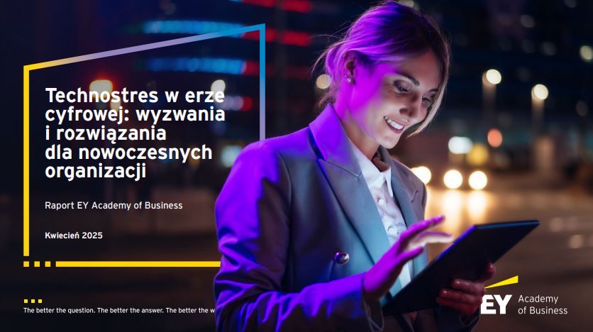 Okładka raportu Technostres