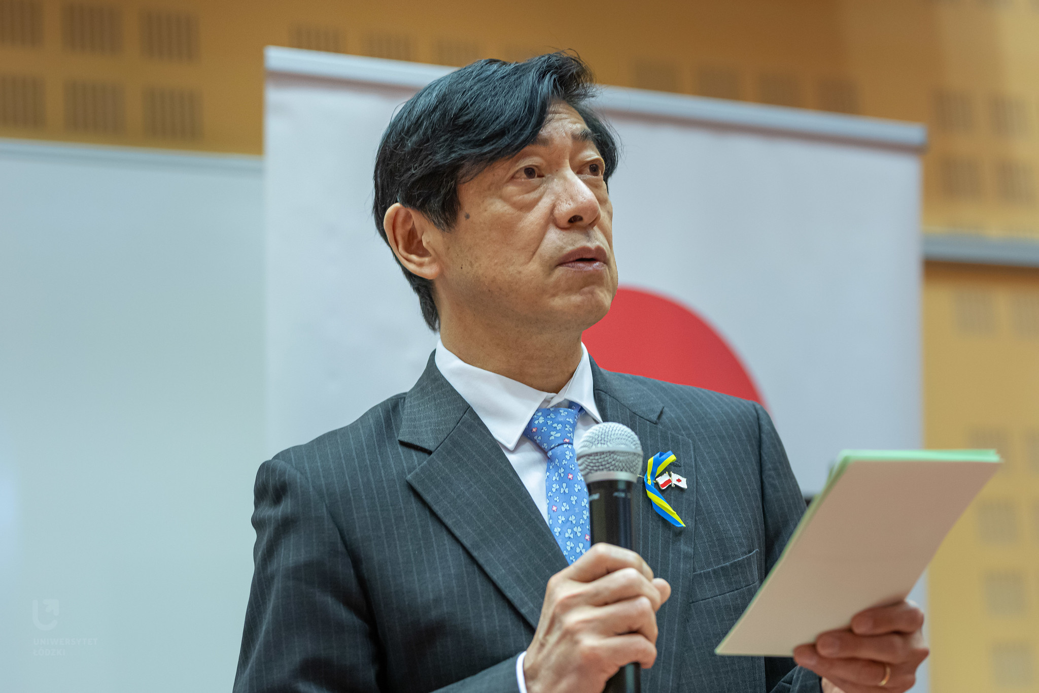zdjęcie Ambasadora Japonii Pana Akio Miyajimy