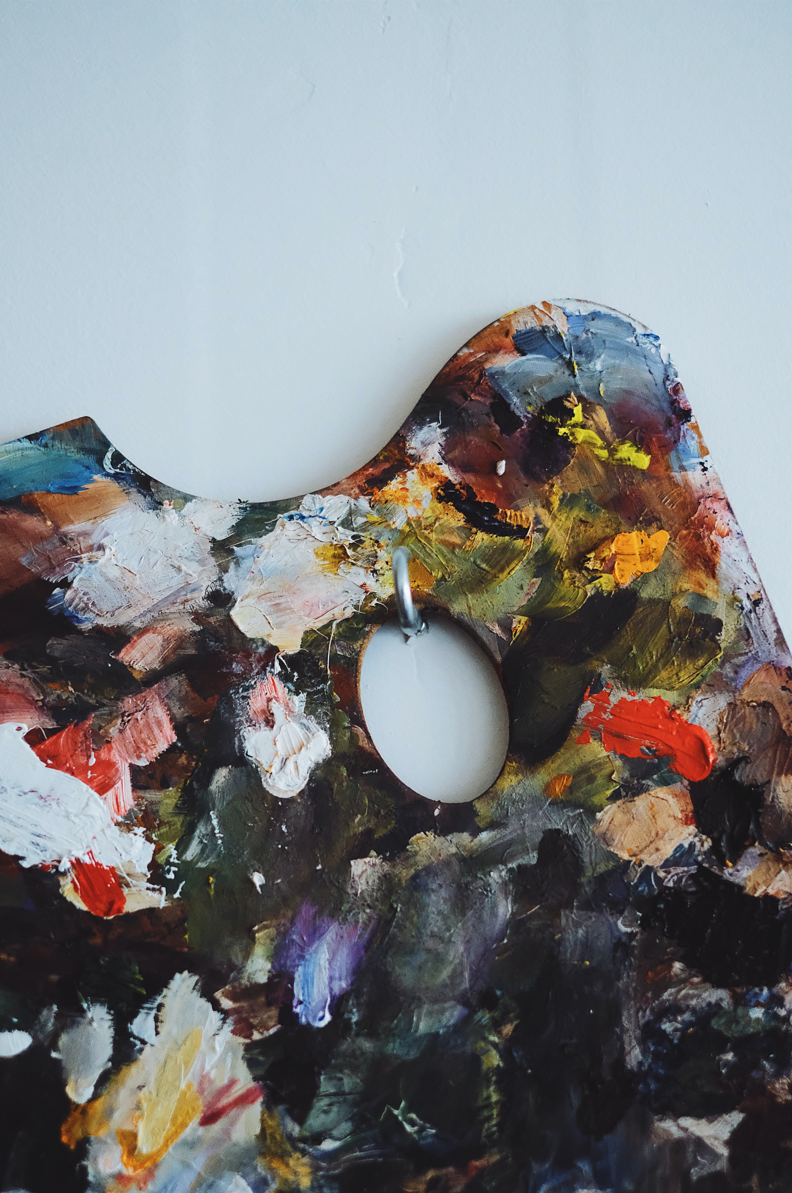 zdjęcie przedstawiające akcesoria malarskie