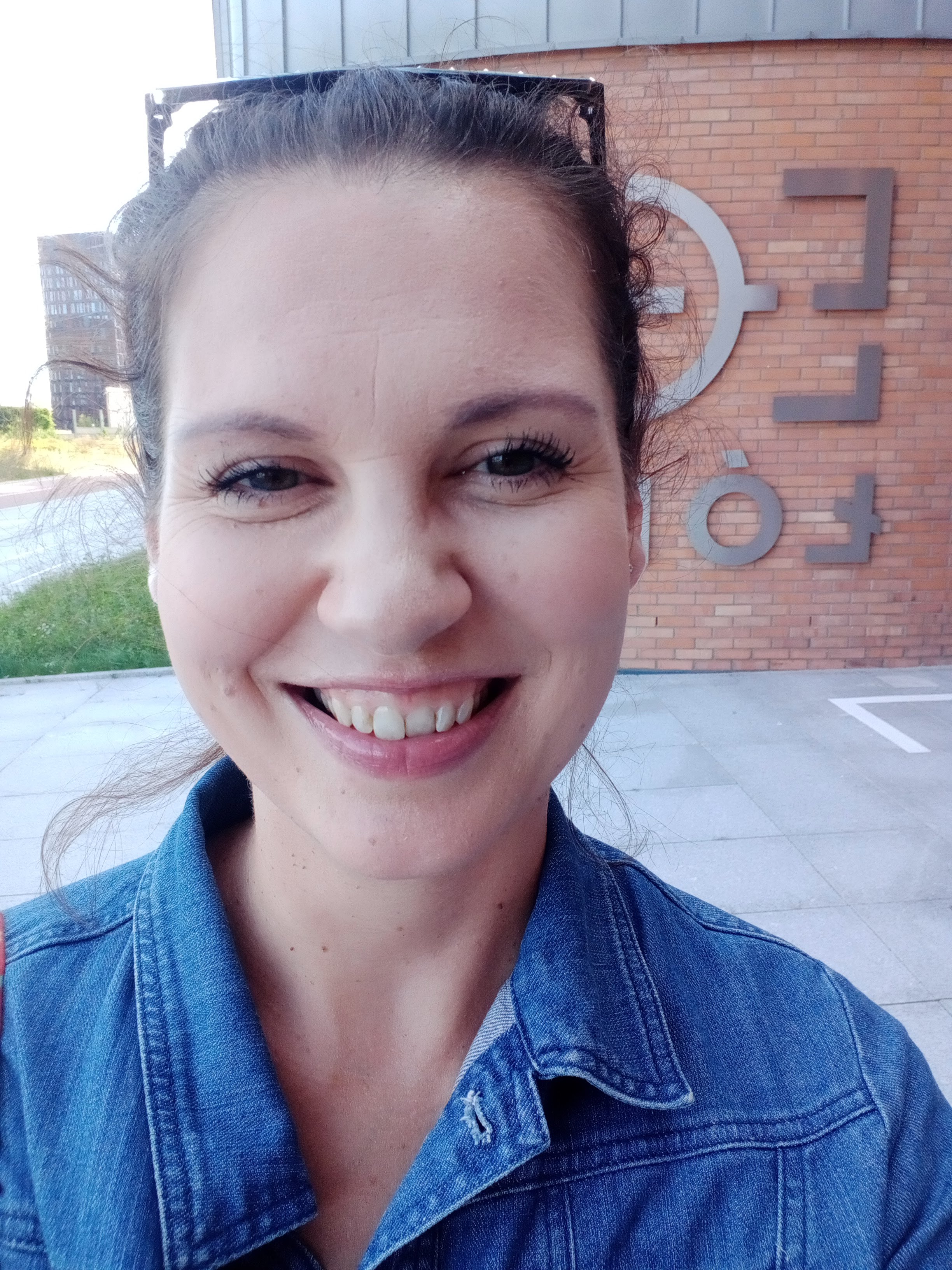 uśmiechnięta autorka projektu