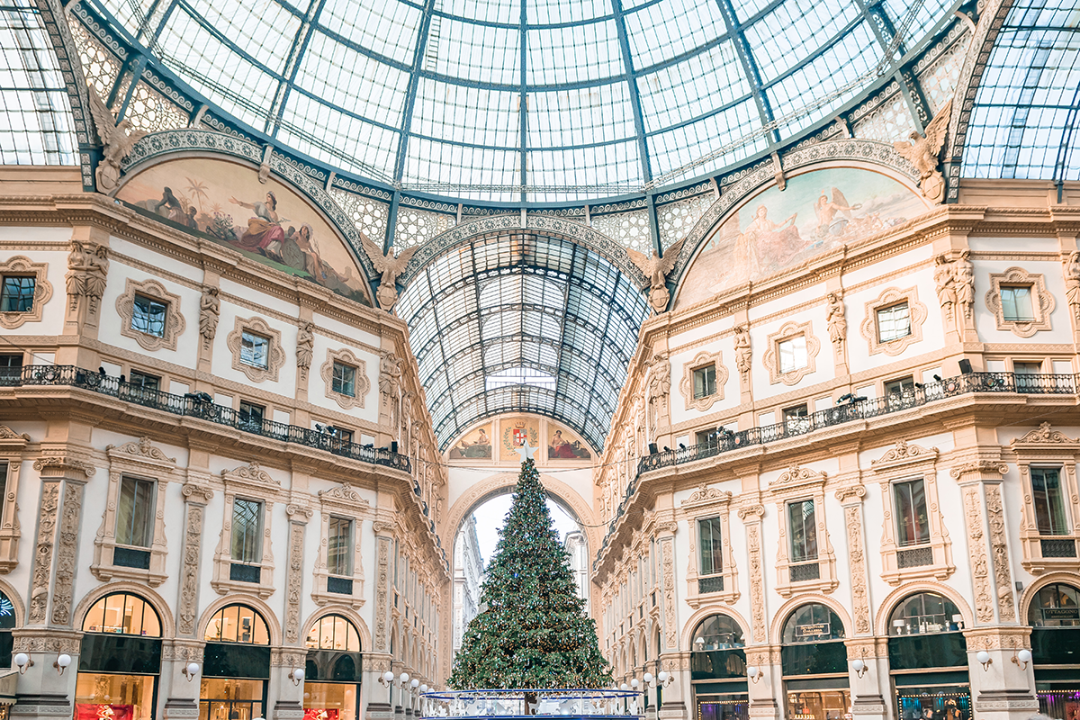 ZImowe dekoracje we Włoszech