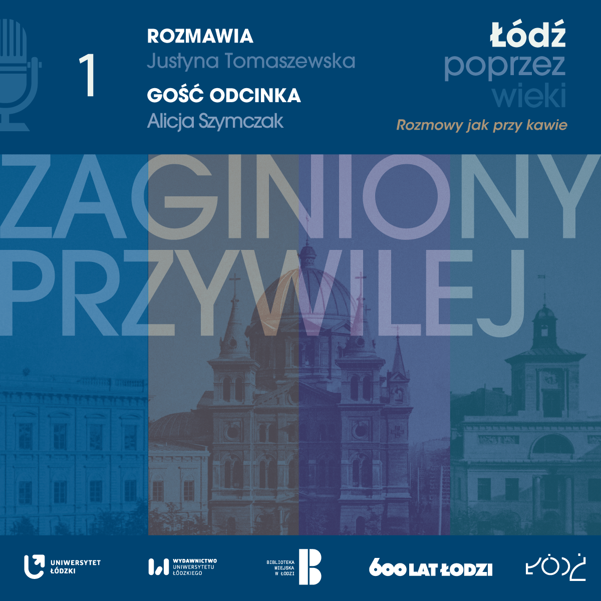 grafika promująca podcast Wydawnictwa UŁ