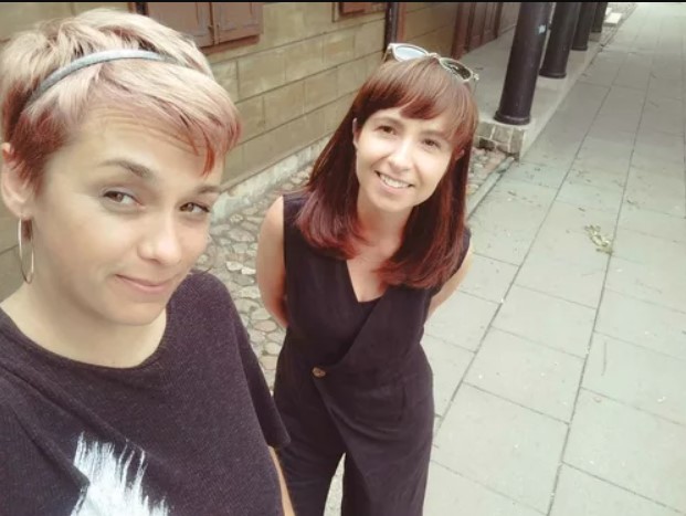 Dr Aleksandra Krupa-Ławrynowicz i dr Alicja Piotrowska (Instytut Etnologii i Antropologii Kulturowej Uniwersytetu Łódzkiego). 