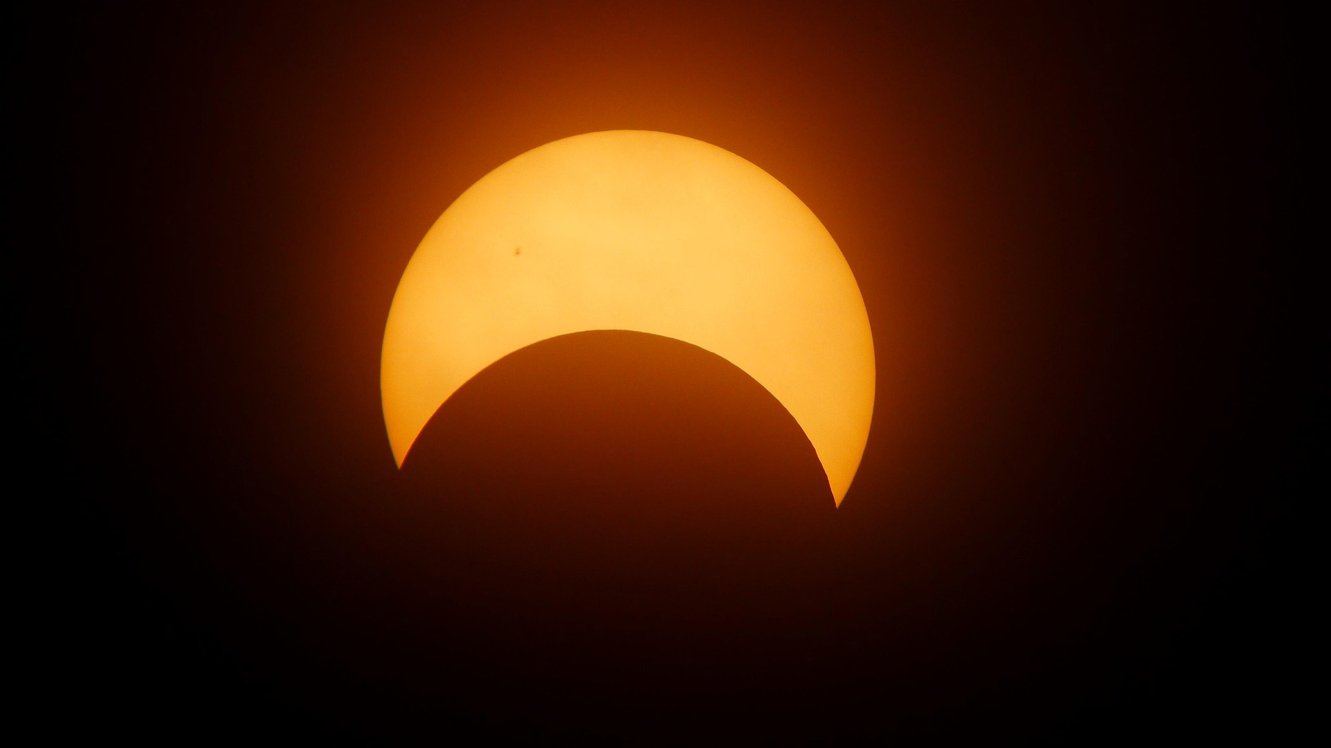 partial solar eclipse