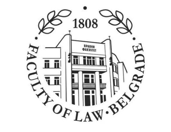 Logo of the faculty of Law at the University of Belgrade