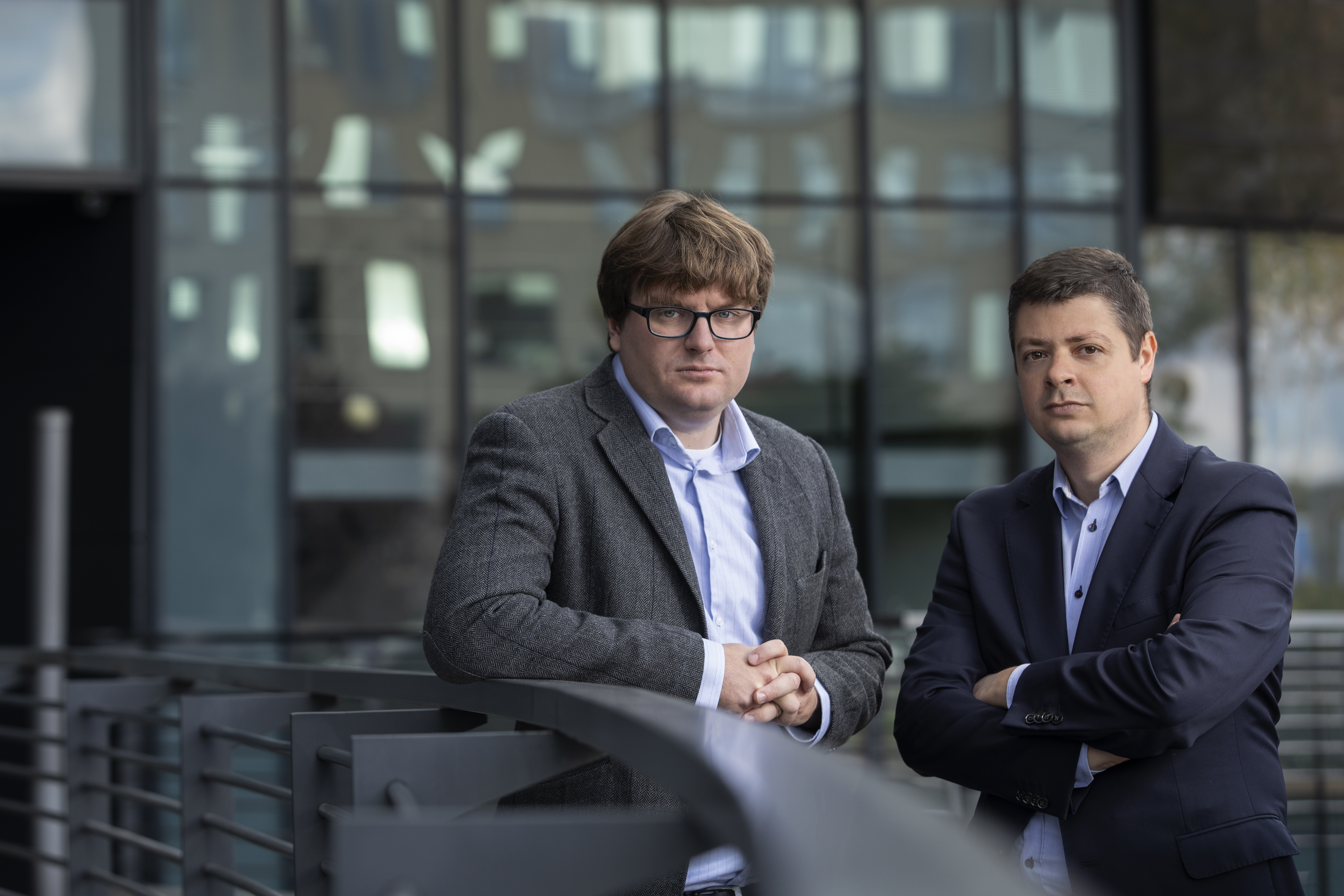 Dwóch mężczyzn - dr Piątkowski i dr Lachowski