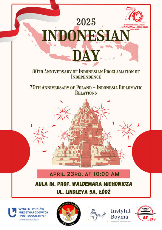 poster about the event