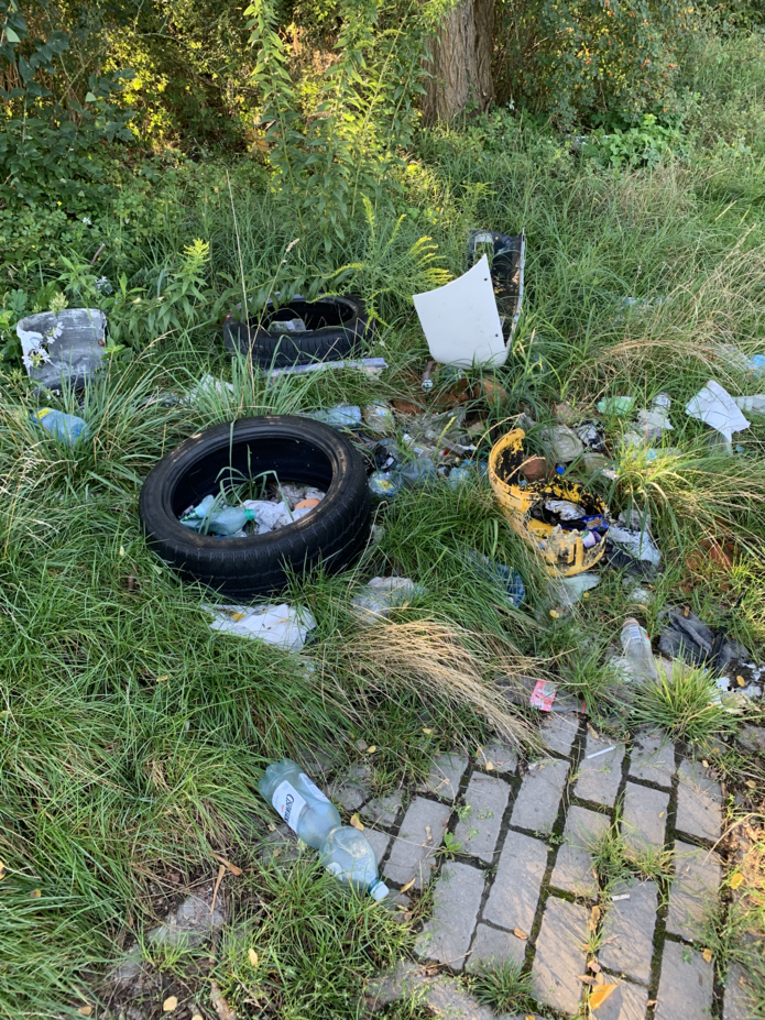 dzikie wysypiska śmieci