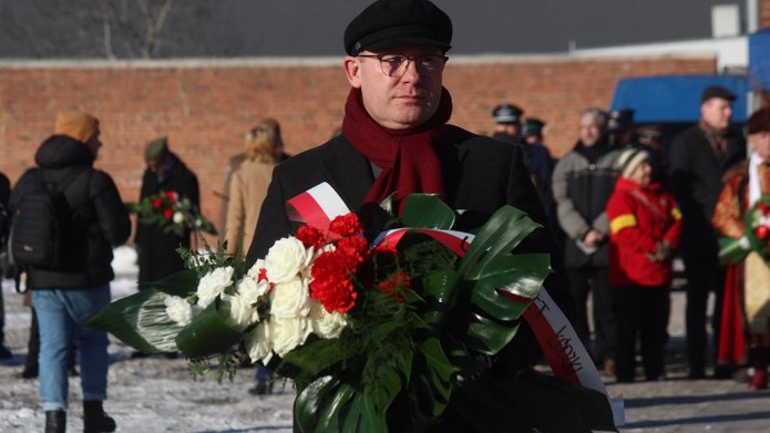 Uroczystości na Radogoszczu