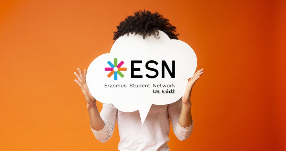 Grafika promująca rekrutację do ESN UŁ