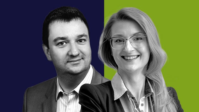 Portraits of the two researchers