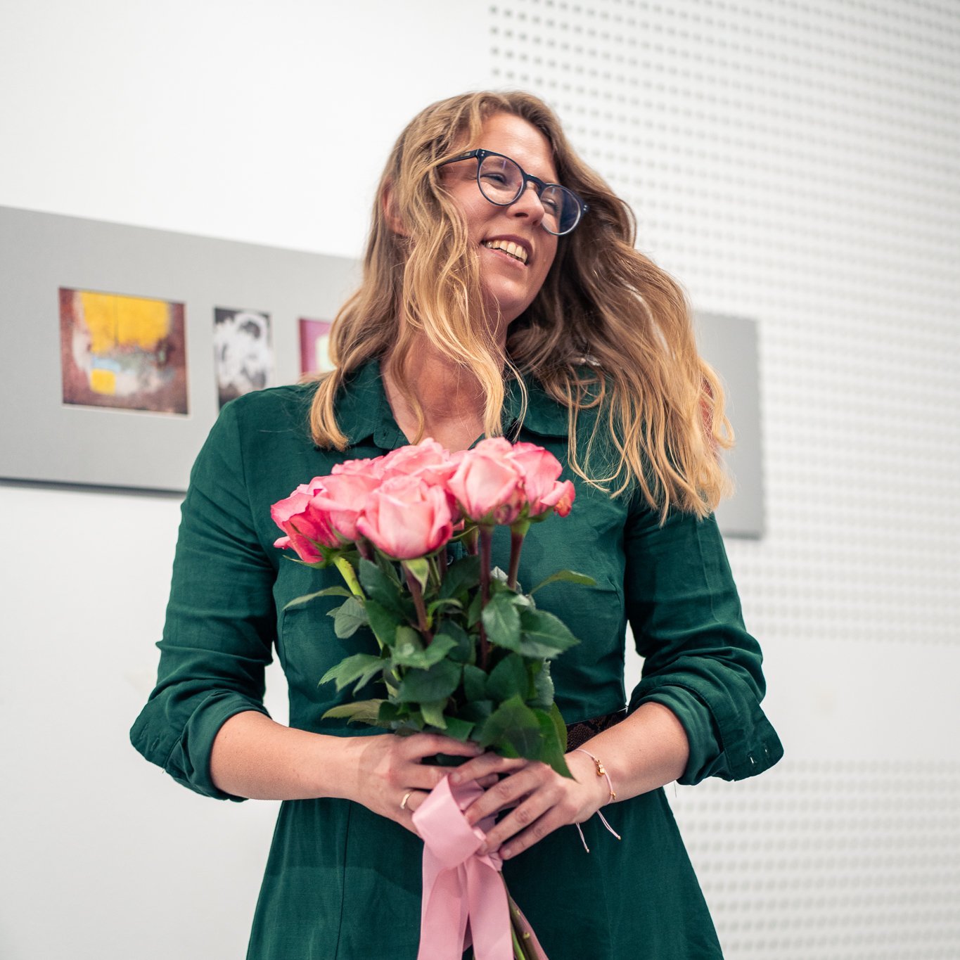 Opening of the exhibition by Maria Nowakowska