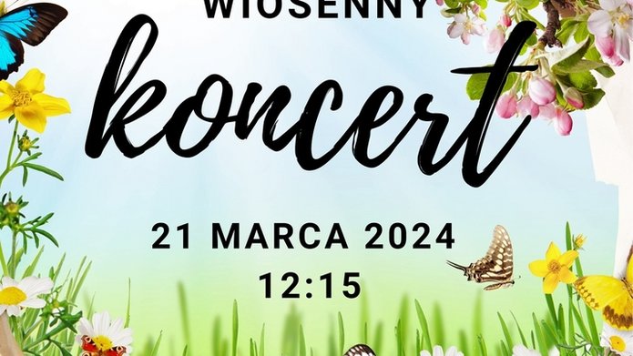 Spring concert – the poster