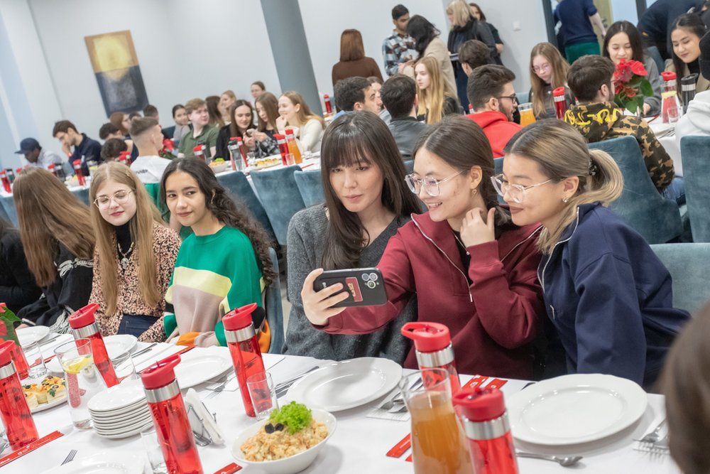 Christmas dinners for international students of the University of Lodz