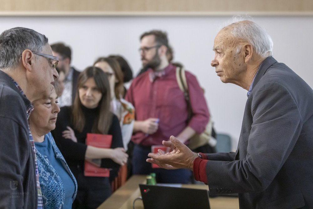 Rector's Lecture at the University of Lodz delivered by Prof. Peter Singer