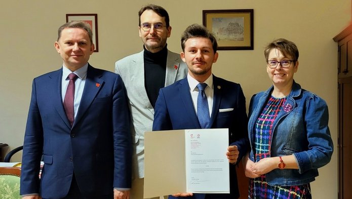 New Doctoral Students Ombudsman and members of the Rector's Board