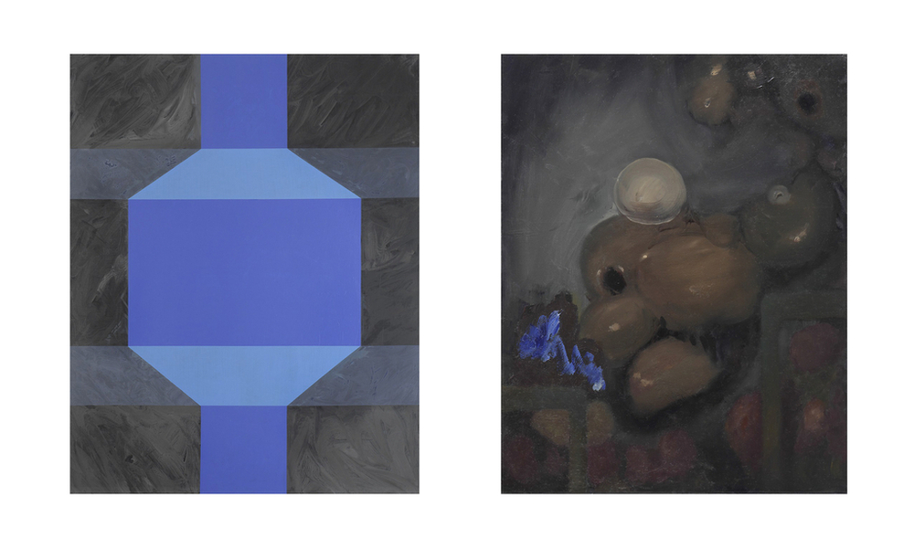 zestawienie obrazów obu malarzy