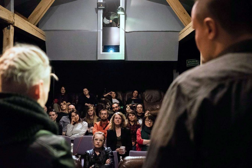 zdjęcie ze spotkania w Kinie Bodo