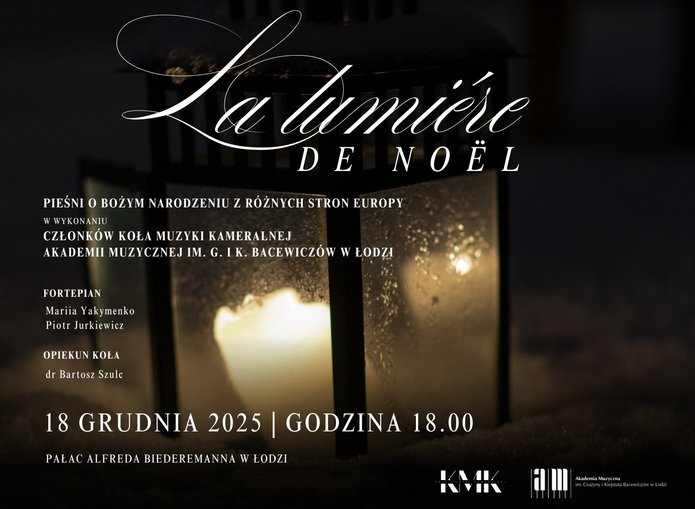 Plakat zapowiadający koncert