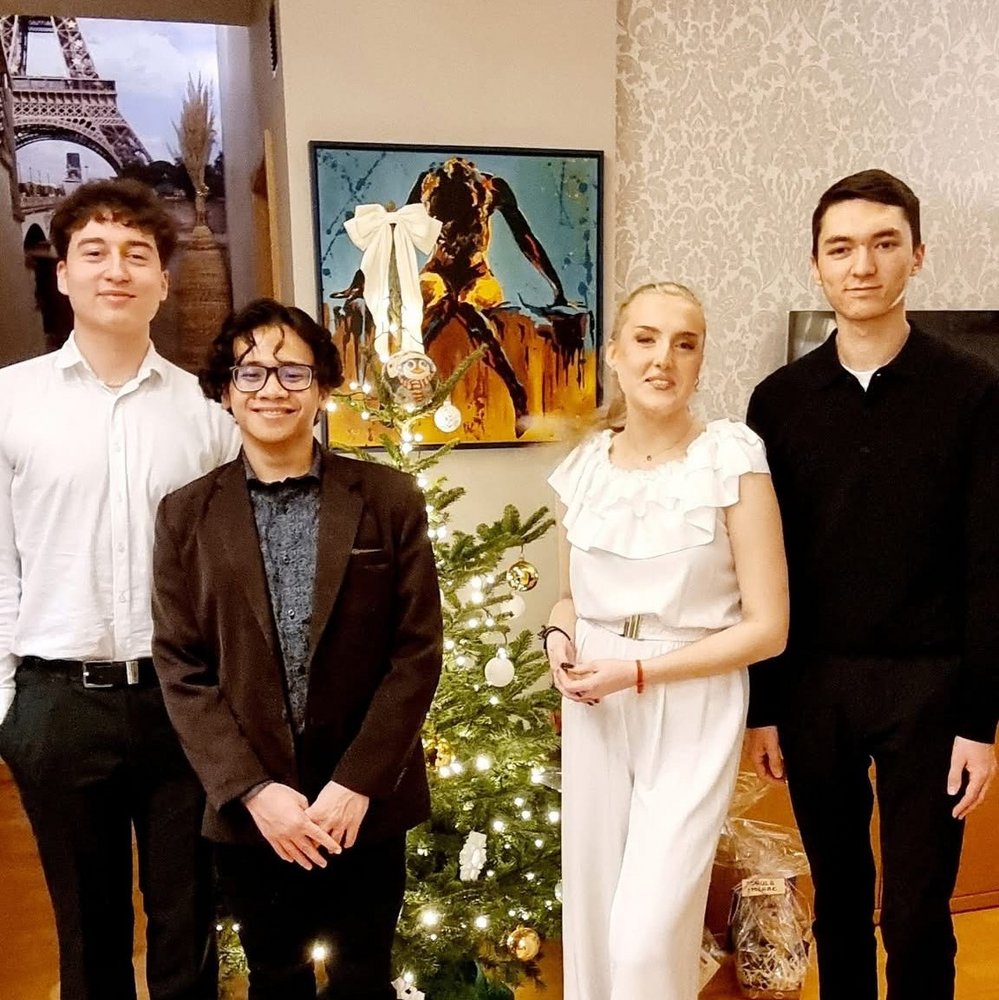 Uczestnicy akcji Gość na Gwiazdkę