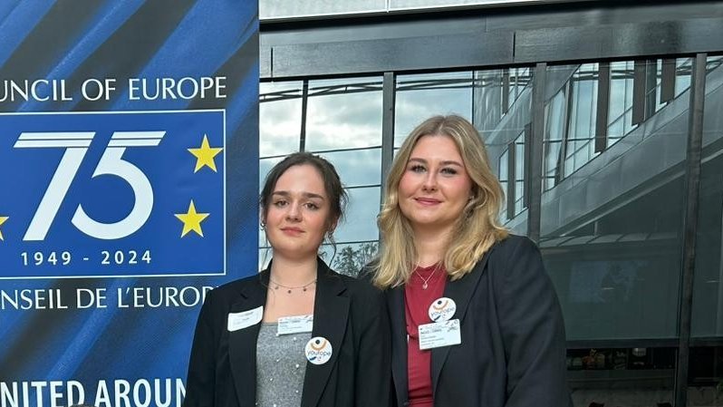 Studentki WNoW UŁ w Radzie Europy