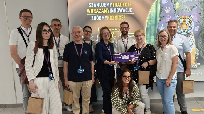 Group photo – Department of Logistics staff during the study visit