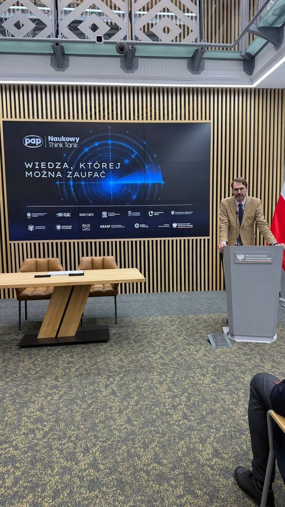 rektor w ministerstwie