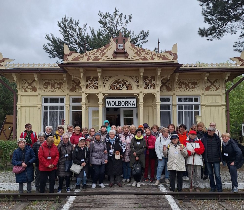 Wycieczka seniorów nad Pilicą