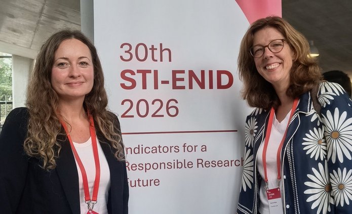 Justyna Dziedzic during the conference visit