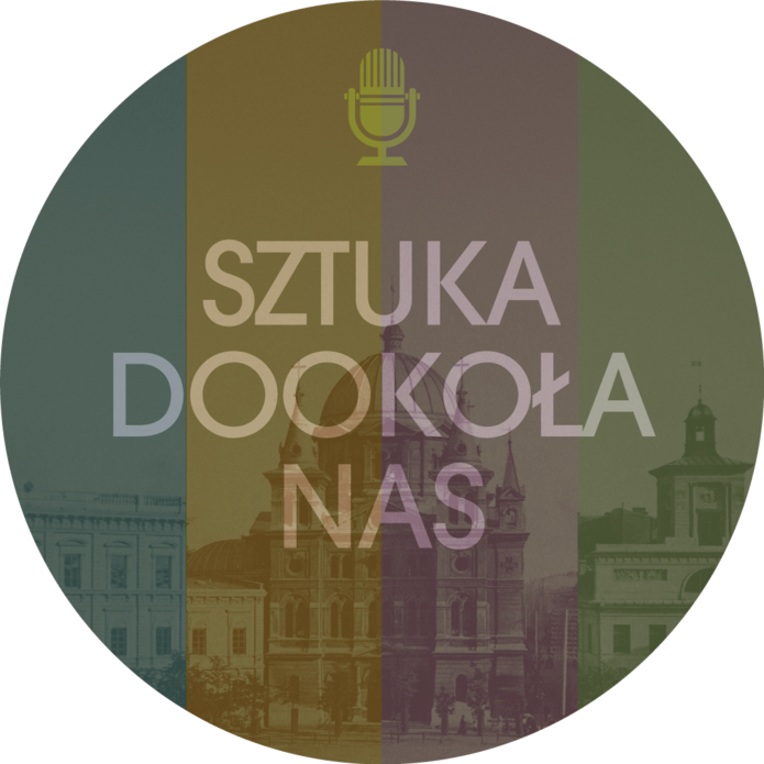 Grafika z napisem Sztuka dookoła nas