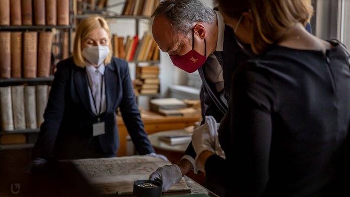 ambasador Luksemburga w Bibliotece UŁ