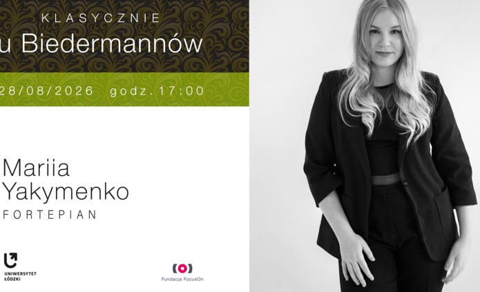 Poster with Maria Yakymenko