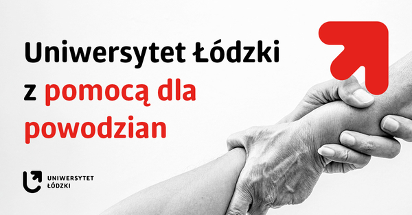 pomoc UŁ dla powodzian - grafika pomoc UŁ dla powodzian - grafika