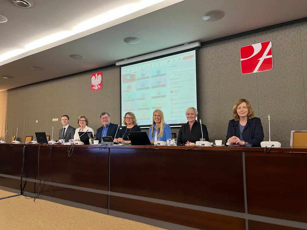 Paneliści konferncji.