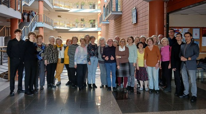 Participants of the training, a group photo