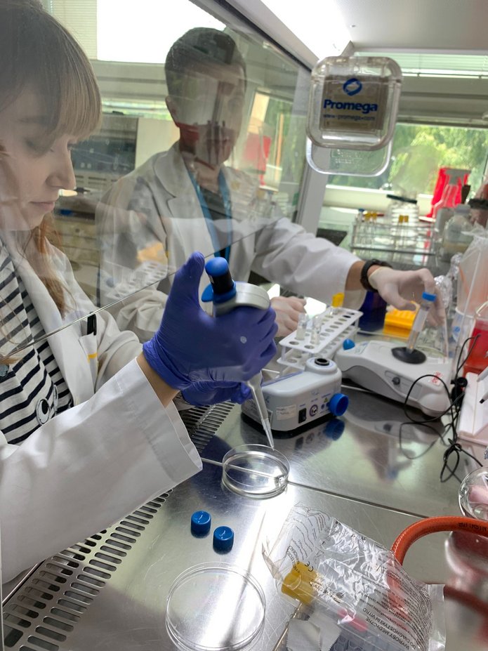 zdjęcie z prac badawczych