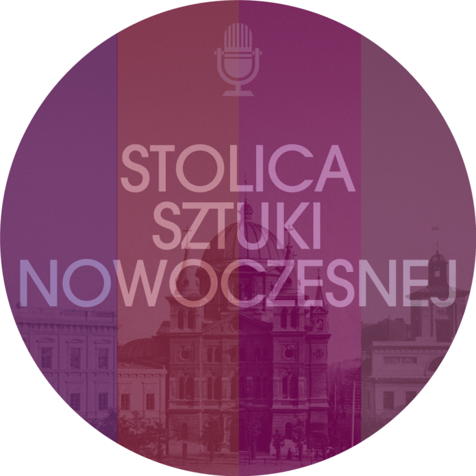 grafika z napisem Stolica sztuki nowoczesnej