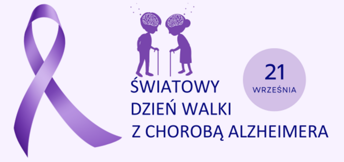 a graphic of World World Alzheimer's Day